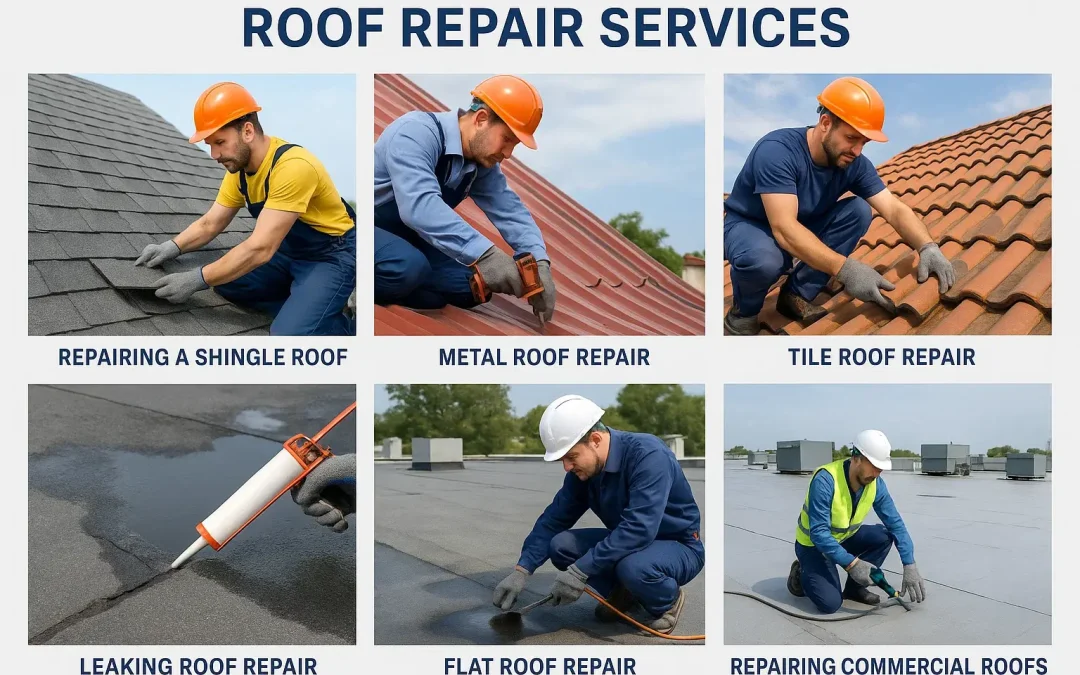What Are The Different Types Of Roof Repair Services?
