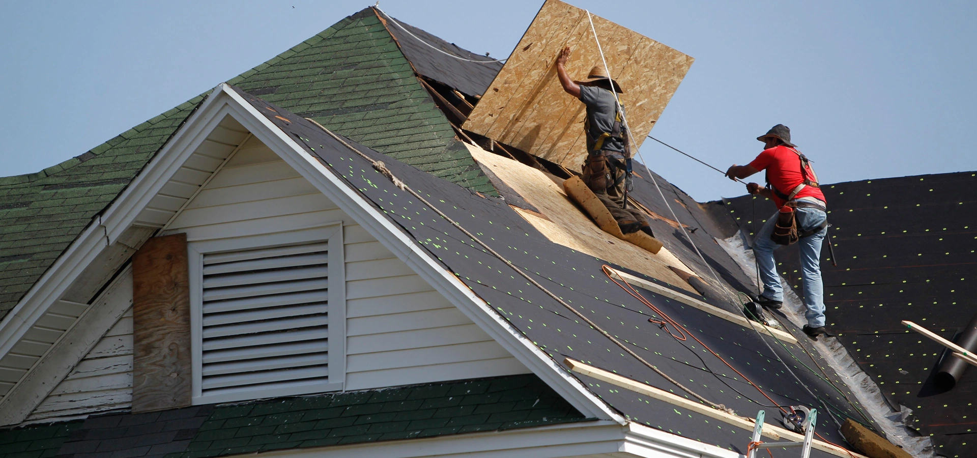 Stay Home During a Roof Replacement