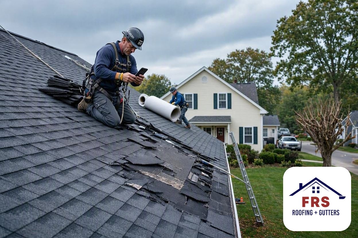 Wind & Storm Damage Repairs by FRS Roofing in Greater Massachusetts